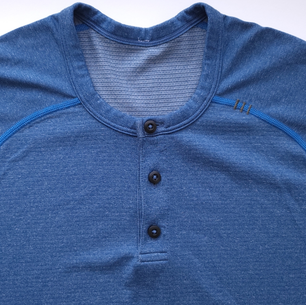 🍋Lululemon Men's Metal Vent Tech Long Sleeve Henley - Picture 5 of 13